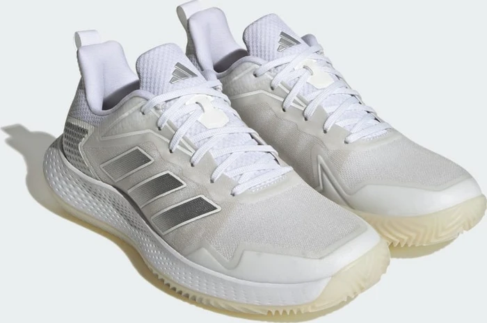 adidas Defiant Speed Clay cloud white/silver metallic/grey one