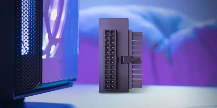 Mars Gaming MCA-L24, 24-Pin Winkeladapter, 90° gewinkelt, RGB beleuchtet