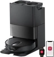 Roborock Qrevo Slim Saug-/Wischroboter schwarz inkl. Absaug-/Reinigungsstation
