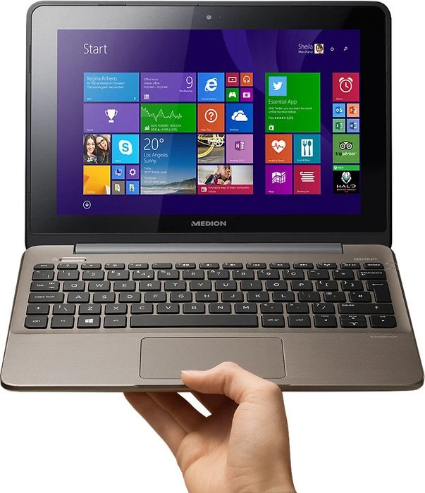 Medion Akoya E1232T, Celeron N2807, 4GB RAM, 500GB HDD, DE