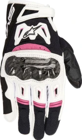 Alpinestars Stella SMX-2 Air Carbon V2 schwarz/weiß/rosa