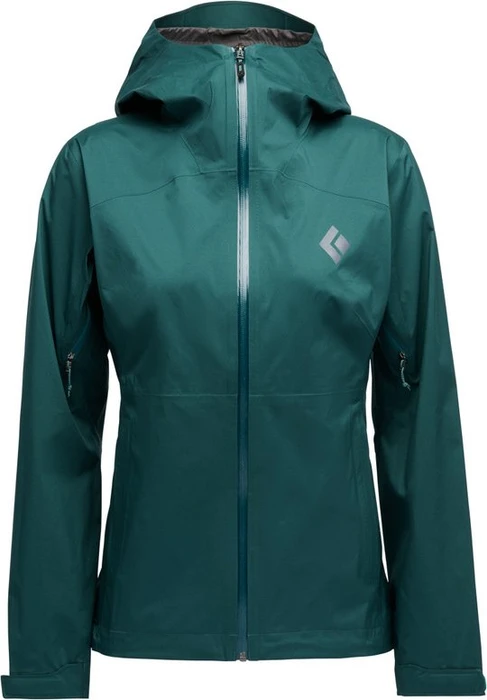 Black Diamond FineLine Stretch Rain Shell Funktionsjacke deep woods (Damen)