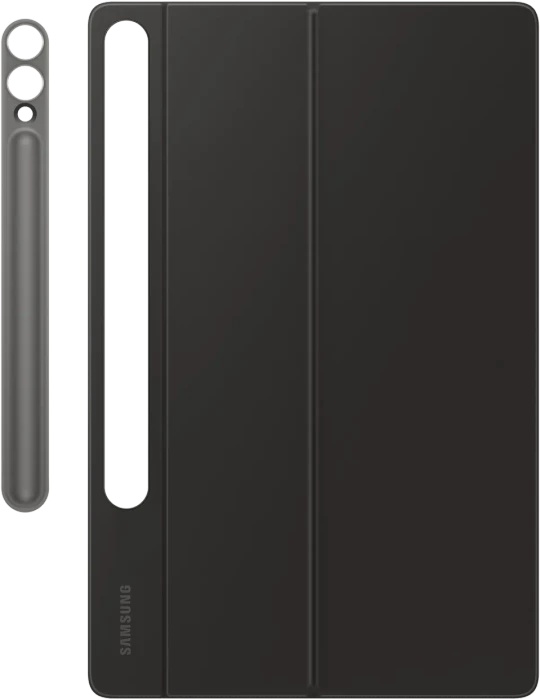 Samsung EF-DX825 Book Cover Keyboard mit AI-Taste für Galaxy Tab S9+ / S9 FE+ / S10+, schwarz, DE