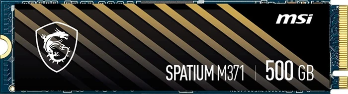 MSI Spatium M371 500GB, M.2 2280 / M-Key / PCIe 3.0 x4
