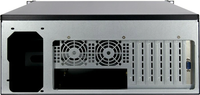 Inter-Tech IPC 4U-4452-TFT, schwarz, 4HE, ATX