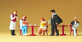 Preiser Touristen, Kellner, Kunstmaler