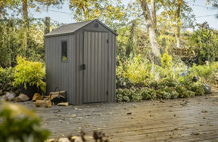 Keter Darwin 4x6 Gerätehaus grau