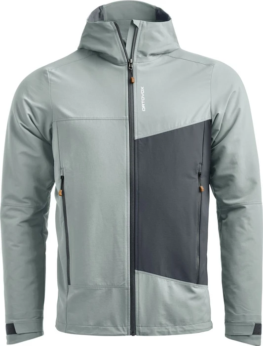 Ortovox Seceda Softshell Funktionsjacke hey grey (Herren)