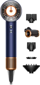 Dyson Supersonic HD16 Nural Straight + Wavy ceramic nachtblau/kupfer