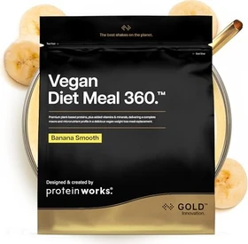 The Protein Works Vegan Diet Meal Replacement Banana Smooth 500g