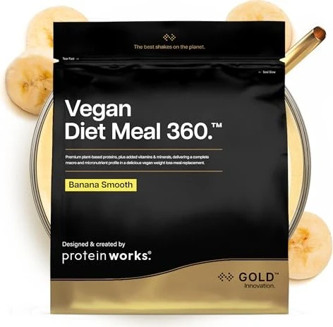 The Protein Works Vegan Diet Meal Replacement Banana Smooth 500g