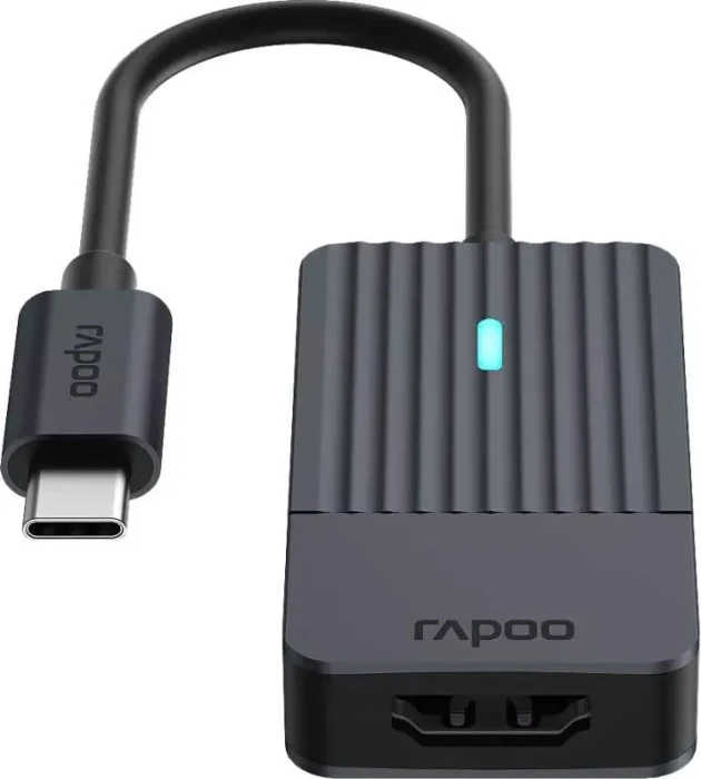 Rapoo UCA-1004 HDMI Adapter, 1x USB-C 3.0 [Stecker]