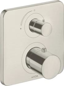 Hansgrohe Axor Citterio M Thermostat mit Absperrventil edelstahloptik