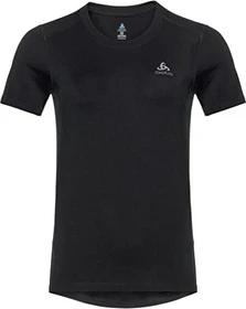 Odlo Natural 100% Merino Warm Funktionsshirt kurzarm schwarz (Damen)