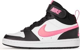 Nike Nike Court Borough Mid 2 black/white/sunset pulse (Junior)