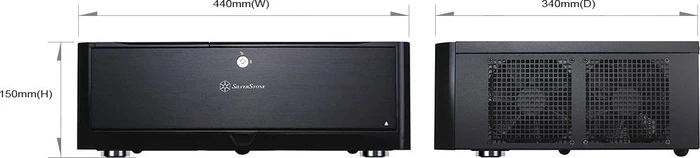 SilverStone Grandia GD06B, schwarz