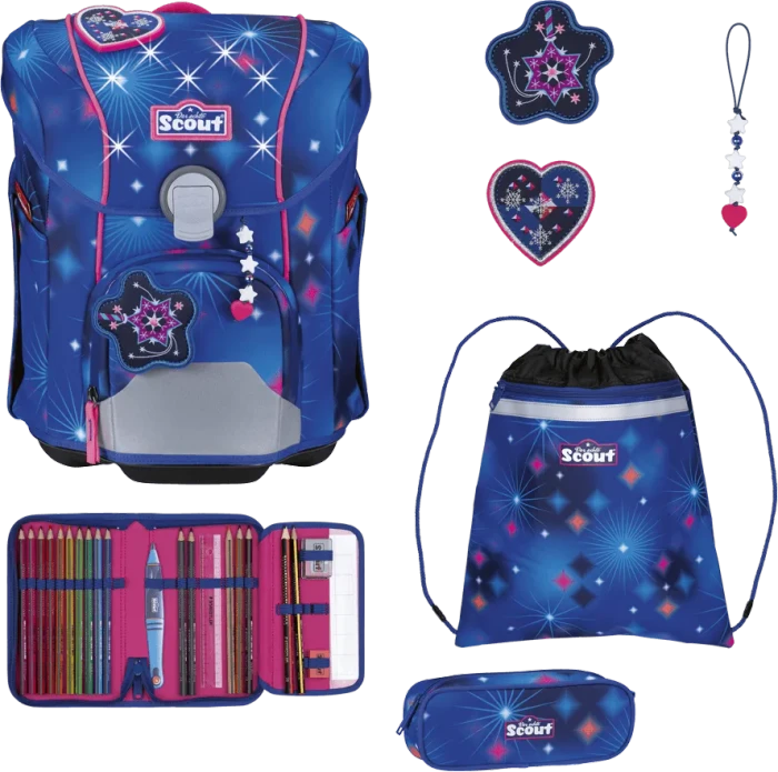 Scout Micro Schultaschen-Set 4-tlg.