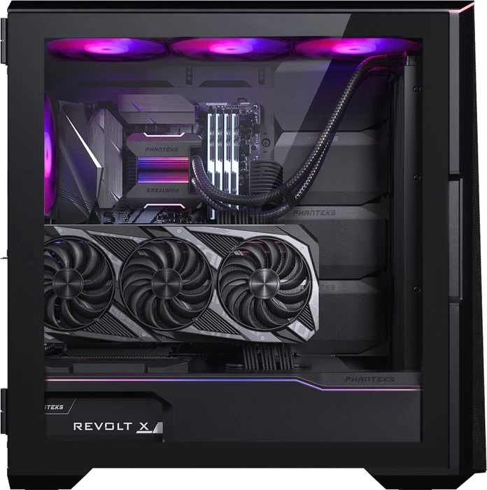 Phanteks Eclipse G500A DRGB, schwarz, Glasfenster