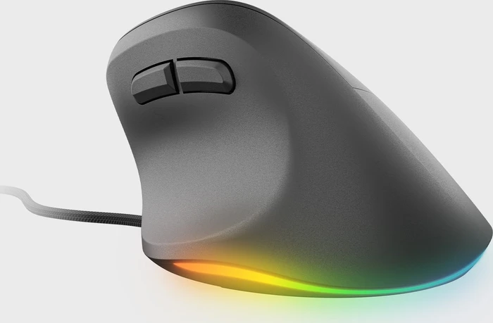 Natec Crake 2 Pro Vertical Wired Mouse schwarz, USB