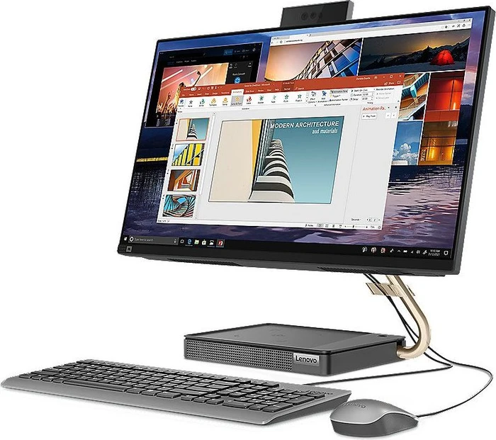 Lenovo IdeaCentre AIO 5 24ALC6, Graphite Grey, Ryzen 7 5700U, 16GB RAM, 512GB SSD, DE
