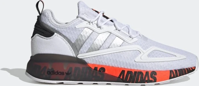 adidas ZX 2K Boost cloud white/silver metallic/core black (Herren)