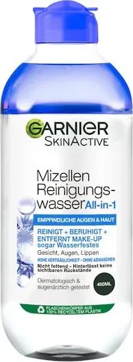Garnier Mizellen Reinigungswasser All-in-1 für empfindliche Haut, 400ml