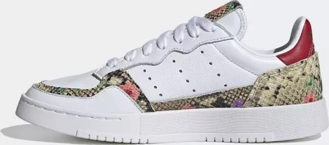 adidas Supercourt cloud white/scarlet/gold metallic (Damen)