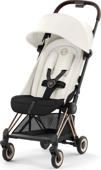 Cybex Coya Rosegold Frame off white