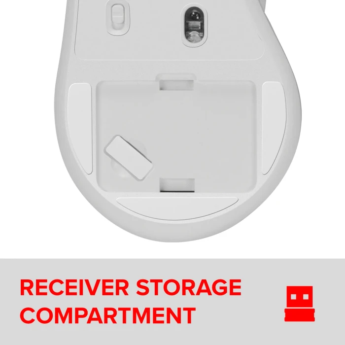 Speedlink Velora Rechargeable Wireless Mouse, weiß/grau, USB/Bluetooth