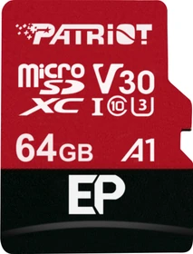 Patriot EP R90 64GB Kit, UHS-I U3, A1, Class 10