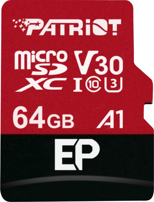 Patriot EP Serie, microSD UHS-I U3, A1, V30
