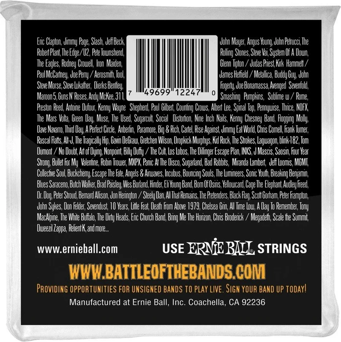 Ernie Ball Stainless Steel Wound Hybrid Slinky