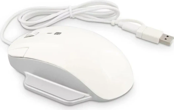 LMP Elite Pro Mouse USB-C weiß/silber, USB