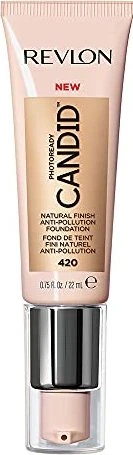 Revlon PhotoReady Candid Natural Finish Anti-Pollution Foundation 420 Sun Beige, 22ml
