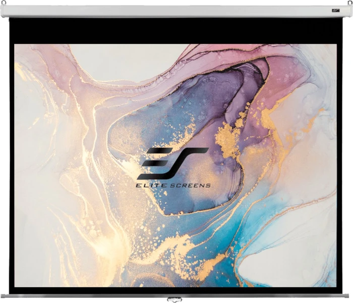 Elite Screens Manual SRM PRO Rollo Leinwand 243.8x182.9cm weißer Rand