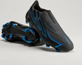 adidas F50 Hyperfast League Laceless FG core black/lucid ray blue
