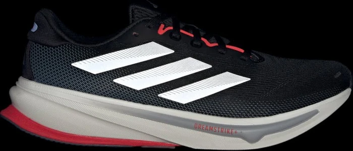 adidas Supernova Rise 2 core black/halo silver/lucid red (Herren)
