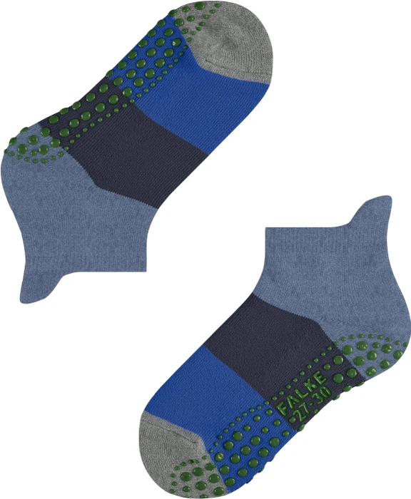 Falke Colour Block Socken blau mel. (Junior)