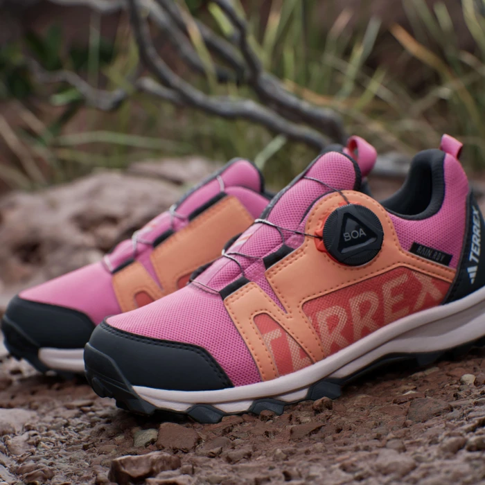 adidas Terrex Agravic BOA Rain.RDY pink fusion/putty mauve/core black (Junior)