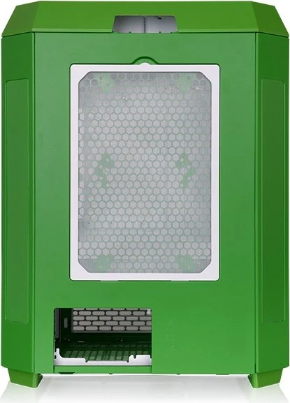 Thermaltake The Tower 600 Light-Year Green, grün, Glasfenster