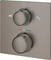 Grohe Allure Thermostat-Wannenbatterie mit integrierter 2-Wege-Umstellung hard graphite gebürstet Vorschaubild