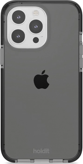 Holdit Seethru Case für Apple iPhone 15 Pro Max schwarz