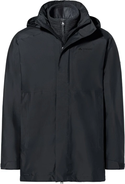 Vaude Idris 3in1 IV Funktionsmantel schwarz (Herren)