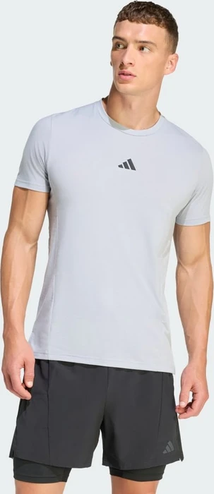 adidas Designed For Training Workout Funktionsshirt kurzarm halo silver (Herren)