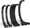 EZDIY-FAB 12VHPWR Cable Kit, 1x 24-Pin, 2x 4/8-Pin ATX, 1x 12VHPWR/3x 8-Pin PCIe, 16AWG, schwarz Vorschaubild