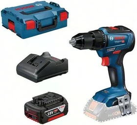 Bosch Professional GSR 18V-55 Akku-Bohrschrauber inkl. L-Case + 2 Akkus 3.0Ah