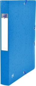 Oxford Top File+ Sammelbox, 40mm, A4, blau, 9er-Pack
