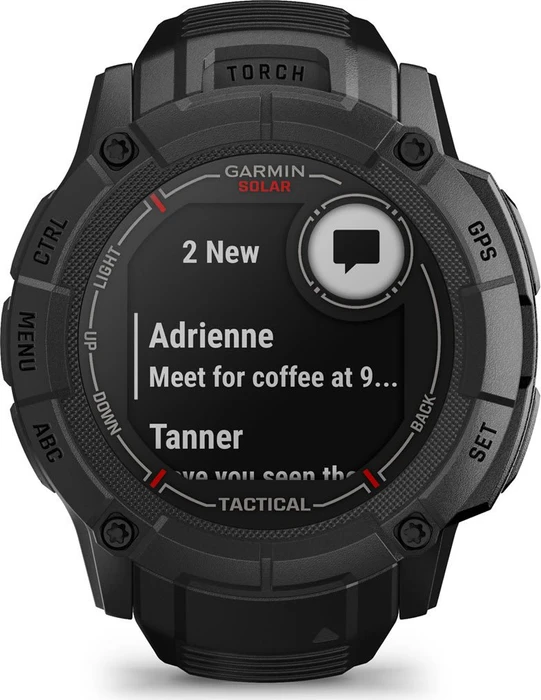 Garmin Instinct 2X Solar Tactical Edition schwarz
