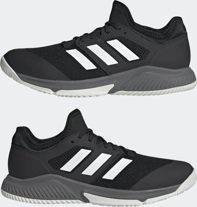 adidas Court Team Bounce core black/cloud white/grey four (Herren)