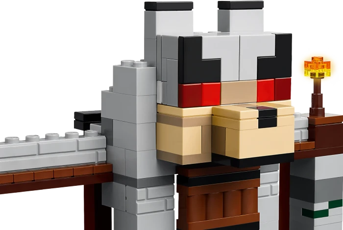 LEGO Minecraft - Die Wolfsfestung
